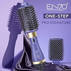 فرشاة ومصفف الشعر الحراري 2 في 1 (ENZO Pro Signature)