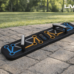 Smart push-up board with screen and automatic counter
