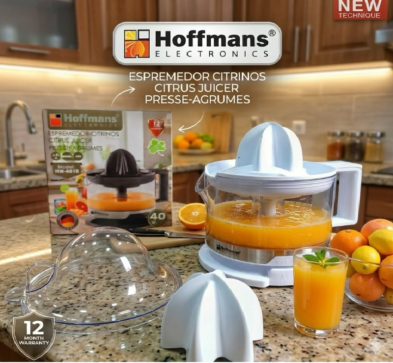 عصارة حمضيات كهربائية من ماركة Hoffmans Electronics عصارة حمضيات كهربائية من ماركة Hoffmans Electronics - Image 1