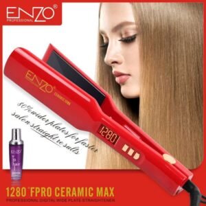 مكواة فرد الشعر الاحترافية ENZO Professional Ceramic 1280