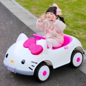 سيارة اطفال كهربائية Hello Kitty