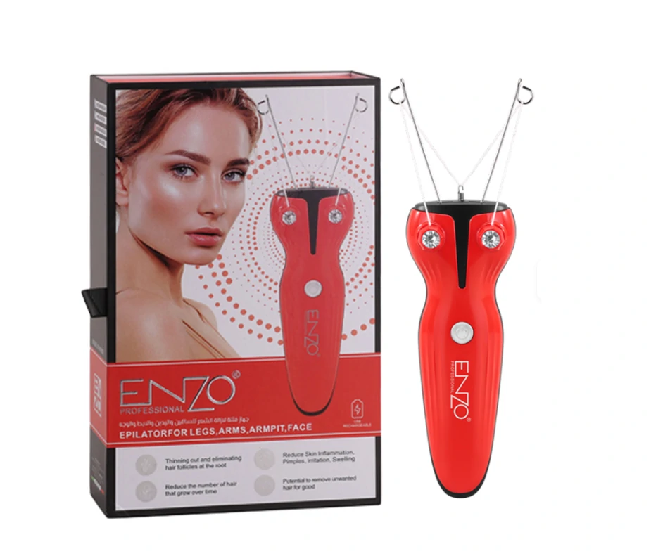 ماكينة إزالة الشعر بالفتلة (الخيط) الكهربائية ENZO Professional ماكينة إزالة الشعر بالفتلة (الخيط) الكهربائية ENZO Professional - الصورة 1