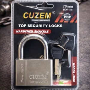 Cuzem solid security lock with keys