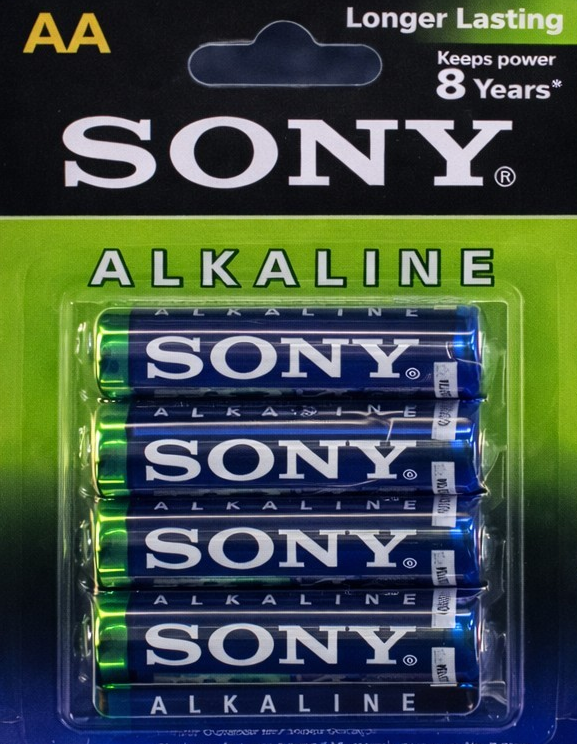 Sony AA Alkaline Batteries (Pack of 4)