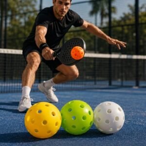 مجموعة كرات البيكل بول الملونة 4 حبات