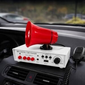 جهاز مكبر صوت ومناداة للسيارات مع مشغل MP3 ومايكروفون (CA-150U)