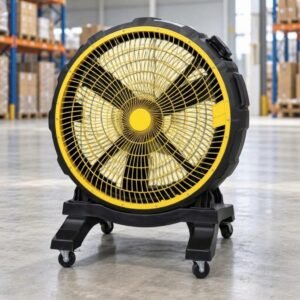 مروحة تهوية صناعية متحركة على عجلات